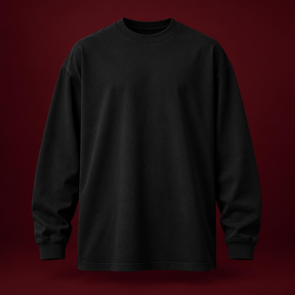 After Hours Long Sleeve in black
