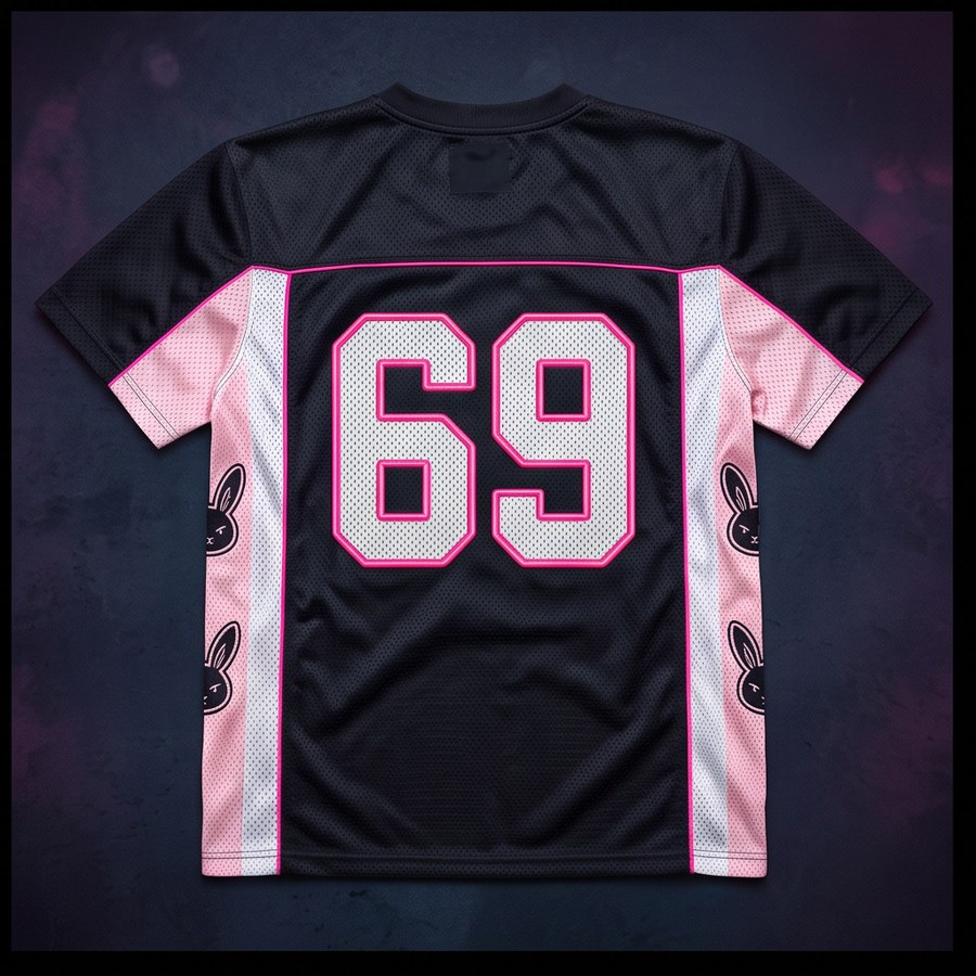 Miami Mesh Jersey in black