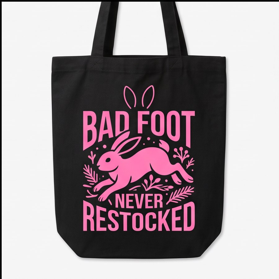 Never Restocked Tote in black