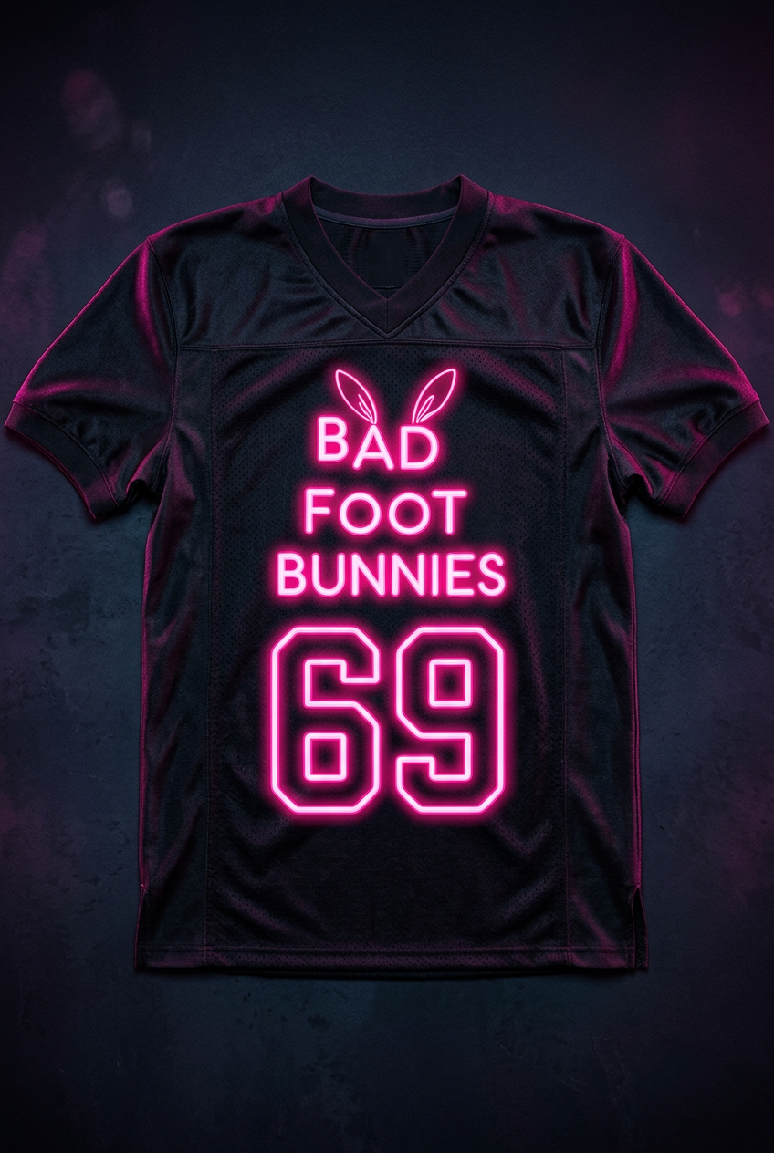 Home Team Jersey #69 in black