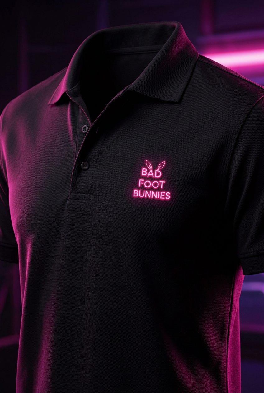 Country Club Polo in black