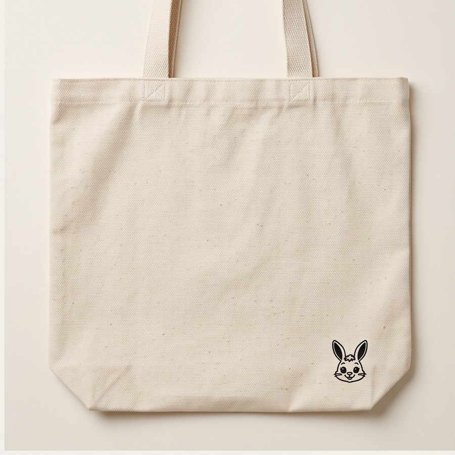 Essential Canvas Tote in cream